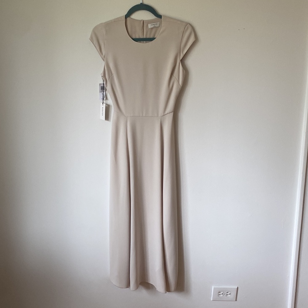 Aritzia Babaton Hamptons Dress, color Bone